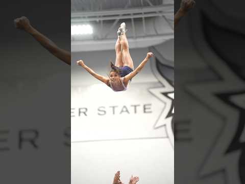 Weber State Great x3 | #flying #stunt #stunting #cheerleading #cheer #college #usa #nike #lululemon