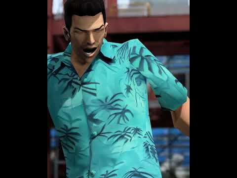 CJ Punches Tommy Into Oblivion 🤣#gta #gtasanandreas #gtavc  #gtavicecity #gtasa  #shorts