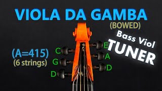 Download lagu Bass VIOLA da GAMBA Tuning - (BOWED) Tuner 6 Strings (A=415) mp3 Download lagu Bass VIOLA da GAMBA Tuning - (BOWED) Tuner 6 Strings (A=415) mp3