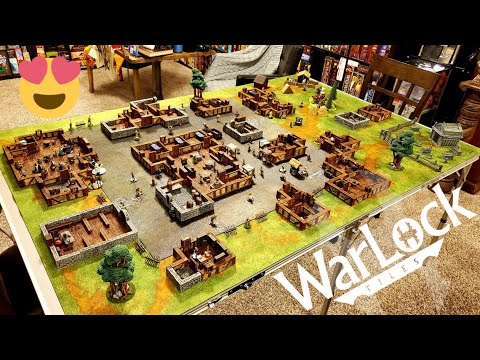 WizKids WarLock Tiles Mega-Village
