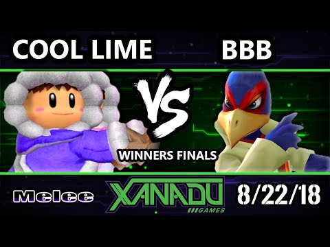 S@X 264 SSBM -  BBB (Falco) Vs.  Cool Lime (Ice Climbers) Smash Melee Winners Finals