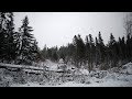 Winter Wind Relaxing Sounds 1 Hour / Snow Storm With High Winds