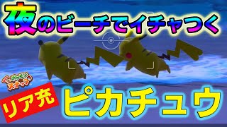 【Newポケモンスナップ実況】#19　夜のビーチでカップルピカチュウを発見！！