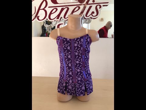 bodice for the ballet tutu without decor T 0077 - video 2