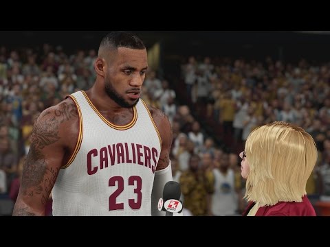 NBA 2K16 - 2016 NBA Finals: Golden State Warriors v Cleveland Cavilers [1080p 60FPS HD]