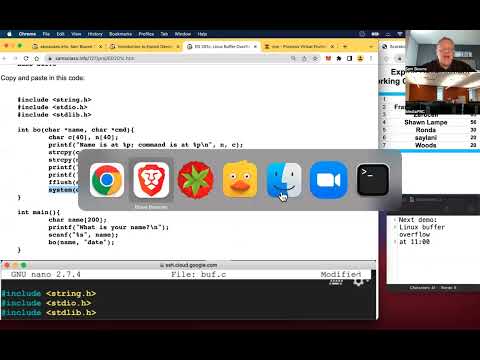ED 201 Linux Buffer Overflow