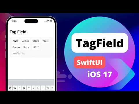 SwiftUI Tag TextField - TagsField - iOS 17 - Xcode 15 thumbnail