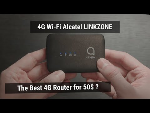 4G Router Alcatel LINKZONE MW45V / Vodafone Portable 4G Internet R219T - Full review and speed test!