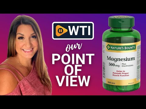 Nature's Bounty Magnesium 500 mg Plus Electrolytes - WTI product video review