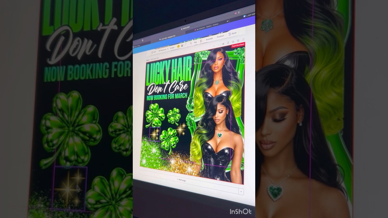 Let’s Make A Flyer In Canva🎉 #canvadesign