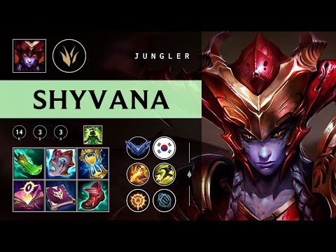Shyvana Jungle vs Graves - KR Diamond Patch 26.02