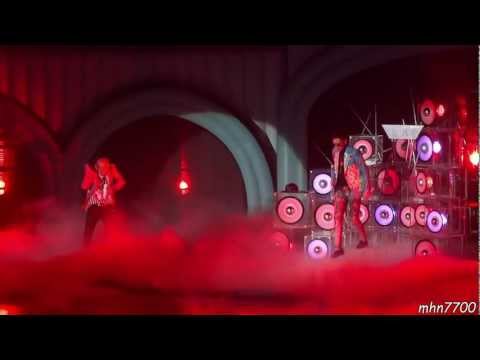 [HD fancam] 121214 GD & TOP - Knock Out @ Wembley Arena, London