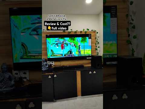 SONY BRAVIA X90L 65 inch TV Review 🤗 #watch for full video 👆