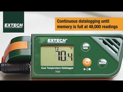 Extech RHT30 Temperature Humidity Datalogger