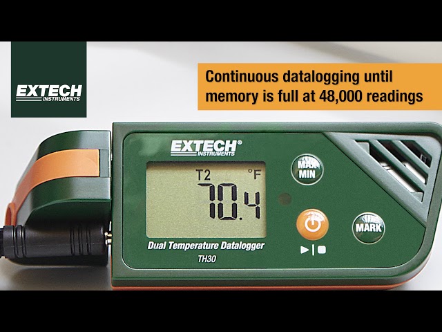 extech Dataloggeri extech th30 usb lämpötiladataloggeri
