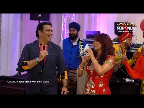 Govinda & wife steal the show with Sona Walia | Prime Films UK