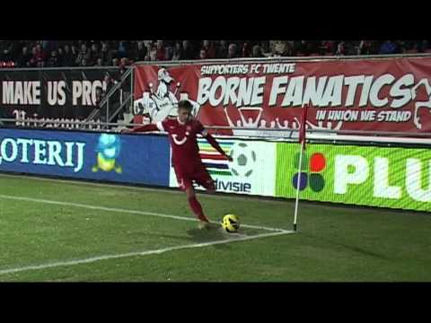 Kors corner FC Twente Willem II