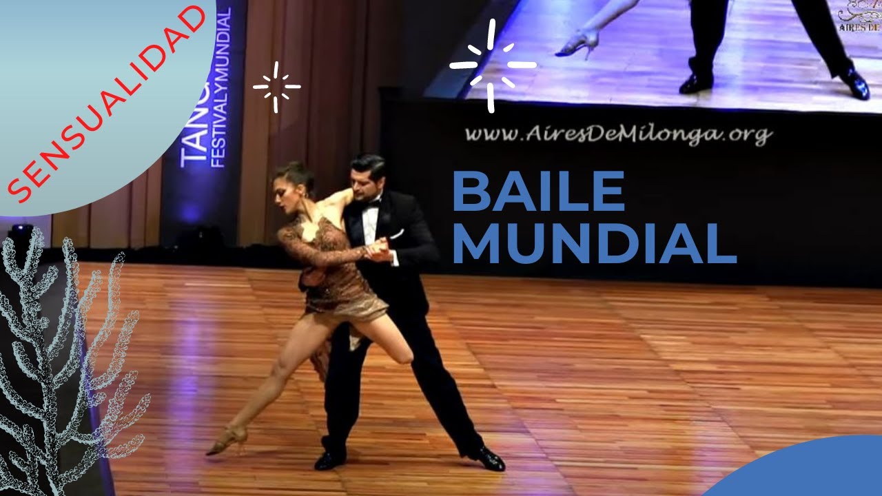 Sensual tango performance , tango baile sensual, Cristian Correa, Leah Varsky, argentine tango.