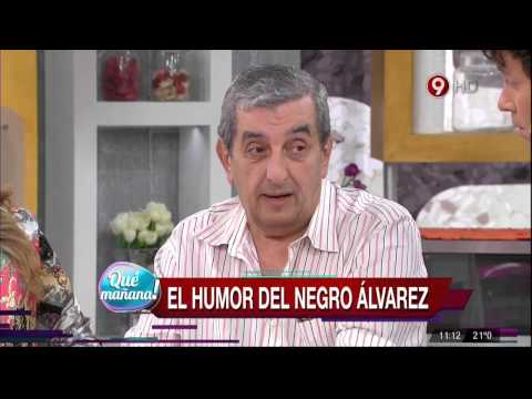 Today we are visited by Negro Álvarez