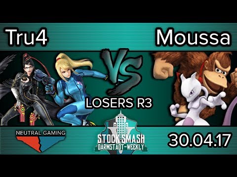 5SS VI - Tru4 (Bayonetta, ZSS) vs Moussa (Mewtwo, DK) - Losers R3