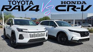 RAV4 XLE vs CR-V Sport L | Which Compact SUV Should You Buy in 2026?