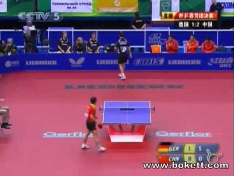 (FN-4) MA Lin (CN) vs BOLL Timo (GER) (2) - 2010 Moscow Team Championships