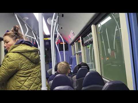 *BACK IN SERVICE* Onboard Coaster 1 to Whitley Bay - Go North East 5451 - NK66 EVN