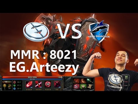 EG.Arteezy: Chaos Knight THE BOSS 3212 HP! DMG Done Over 6000+