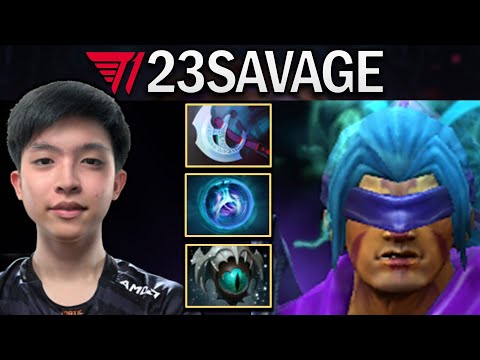T1.23SAVAGE ANTI-MAGE WITH MANTA-LINKENS - DOTA 2 7.30E GAMEPLAY