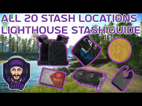 FREE and SAFE LOOT | All 20 Lighthouse Stashes Guide | Escape From Tarkov