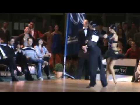 IDSF INTERNATIONAL OPEN LATIN / DSFO 2011 /  Andrea de Angelis and Fomenko Uliana -- solo samba