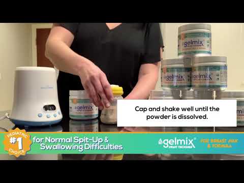 Gelmix Infant Thickener - Thicken Breast Milk & Formula Organic Natural	