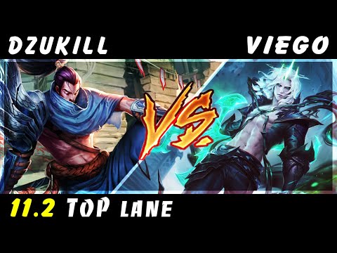 Dzukill - Yasuo vs Viego TOP Patch 11.2 - Yasuo Gameplay