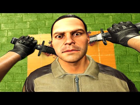 I Used STUPID WEAPON COMBOS on Ragdolls in Hard Bullet VR Gameplay!