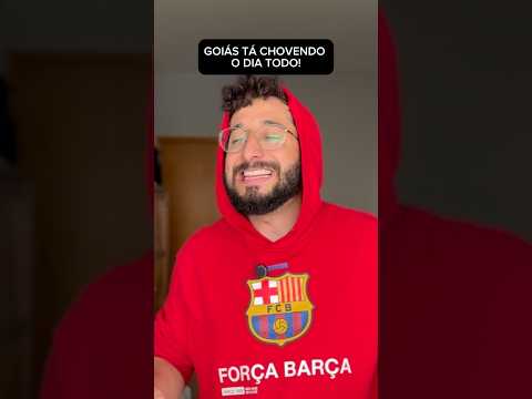 COMO SOBREVIVER À CHUVA DE GOIÁS? 24 HORAS CHOVENDO! #shorts #goiás #goiânia