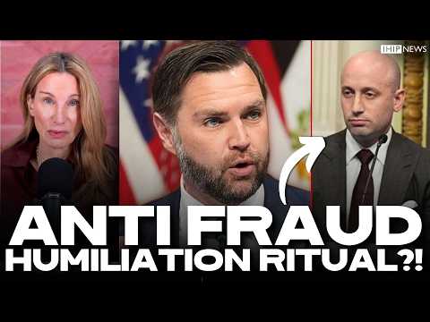 IHIP News: Trump HUMILIATES Stephen Miller and JD Vance?! Anti-Fraud Roundtable FACEPLANT!!