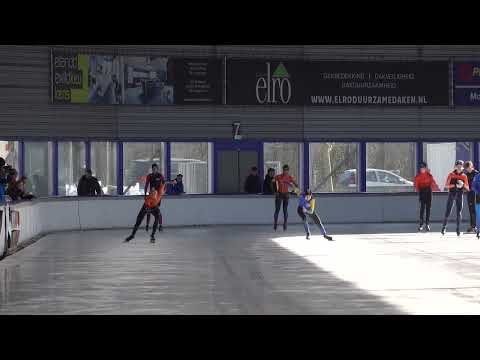 NK Supersprint 100m(2) HC - Jens Halfweeg - Arjen Boersma