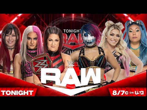 WWE 2K22 RAW DAMAGE CRTL VS ASUKA , ALEXA BLISS E MIA YIM