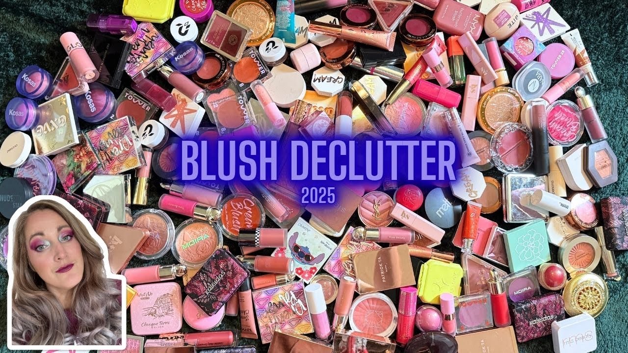 HUGE Blush Collection Declutter | 2025