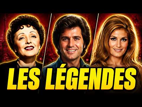Légendes de la Chanson Française Années 60 70 80|Édith Piaf, Joe Dassin, Dalida|Les Meilleurs Succès