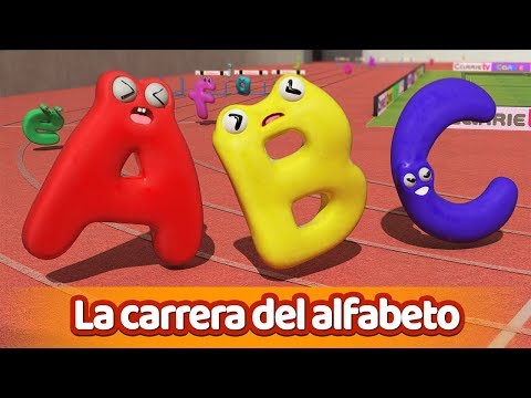 La carrera del alfabeto l Canción ABC