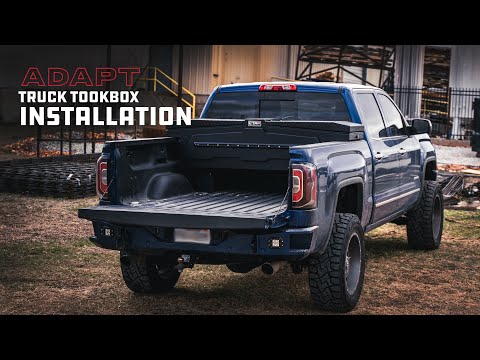 ADAPT Gullwing Truck Toolbox - Installation