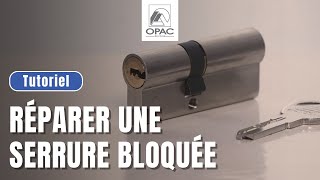 🔑 Comment réparer une serrure bloquée ?