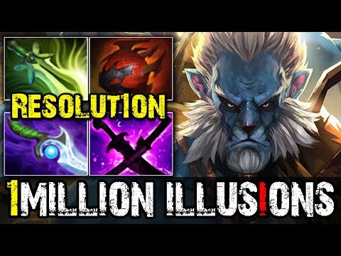 [Phantom Lancer] Can You Find The Real PL?, 1Million illusions by Resolut1on | Dota 2 Highlights