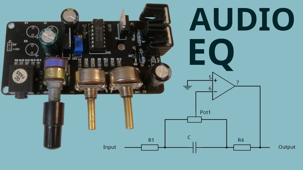 Make a Simple Audio Equalizer with Amplifier