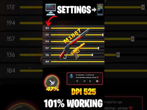 Raistar Scert Sensitivity Satting 🤭🤫 | ff sensitivity | New Auto Headshot Sensitivity For All Guns 😱