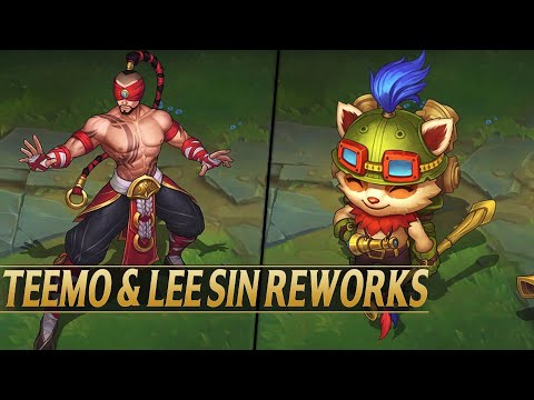 TEEMO & LEE SIN ASU REWORK 2023 CONFIRMED - League of Legends