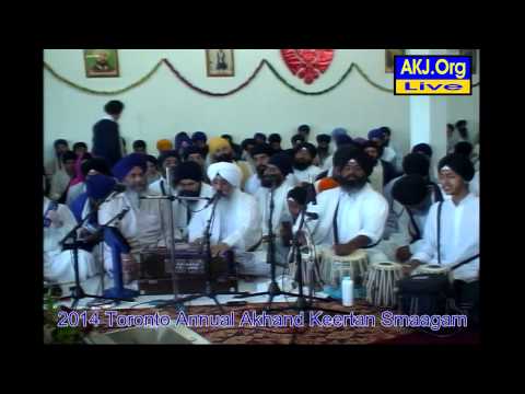 098 Toronto July 2014 Smaagam - Saturday Morning Keertan - Bh. Manjit Singh Jee Glasgow