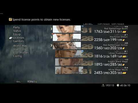 Final Fantasy XII: The Zodiac Age - 81 - Spending LP