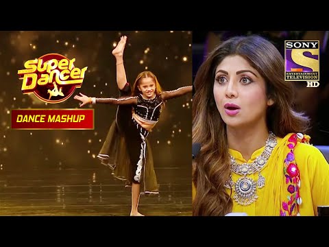 Shilpa जी की नहीं हटी नज़रें इस Contestant के Dance Moves से | Super Dancer | Dance Mashup